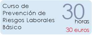 curso de prevencion de riesgos laborales 30 horas